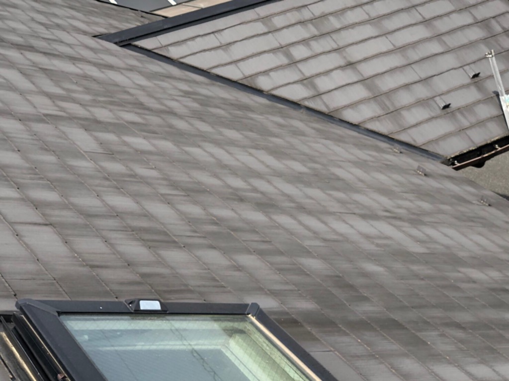 屋根塗装(AGCルミステージ弱溶剤GT)